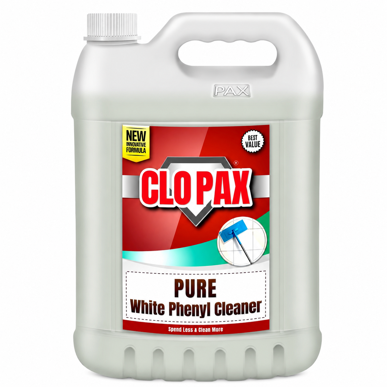 Clopax-Pure White Phenyl Cleaner - 5 Ltr