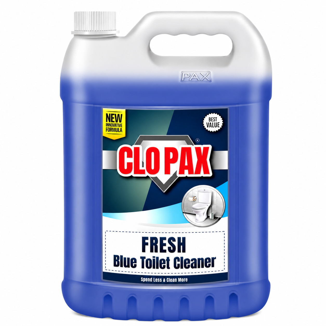 Clopax-Fresh Blue Toilet Cleaner-5Ltr
