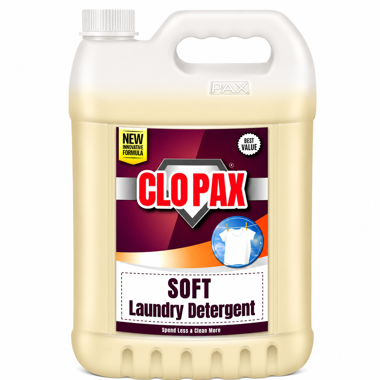 Clopax-Soft Laundry Detergent-5 Ltr